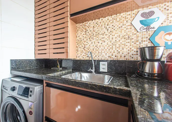 Apartamento Aconchegante Com Ar Condicionado De 22 A 8H