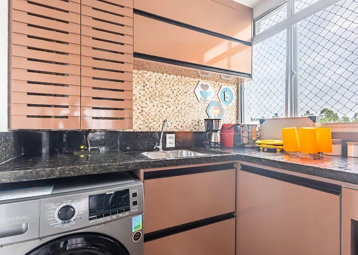 Apartamento Aconchegante Com Ar Condicionado De 22 A 8H